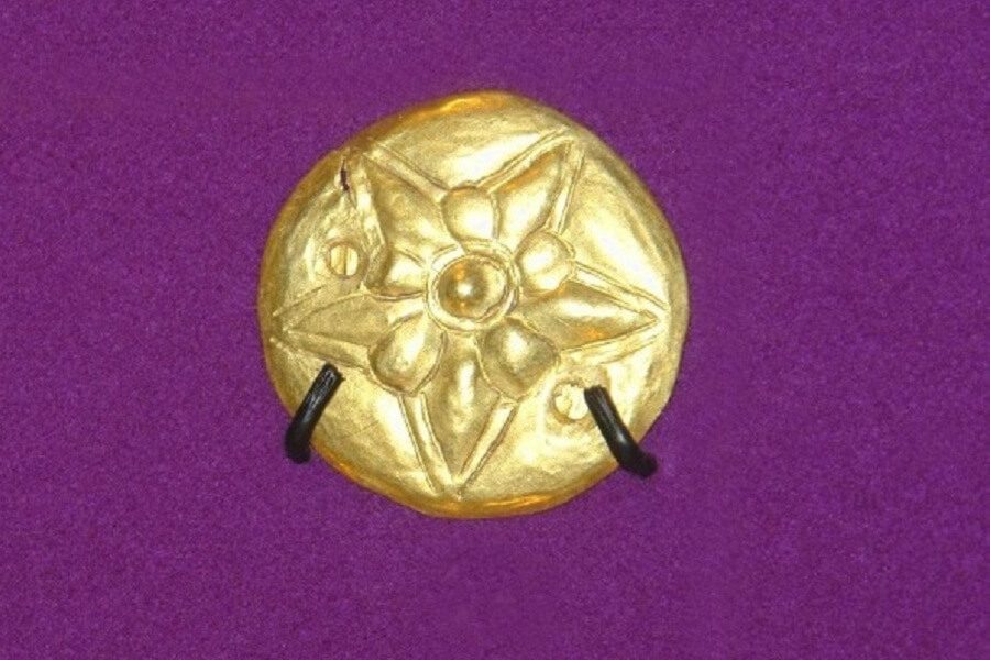 Piesă de aur getică – sec. V-IV î.Hr. (Băiceni-Cucuteni)